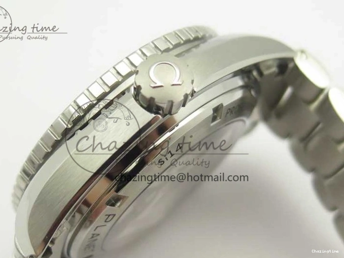 0117 Durable Planet Ocean Professional Ceramic Bezel 45.5mm 1:1 VSF Best Edition Orange Markers on SS Bracelet A8500 Super Clone 8052